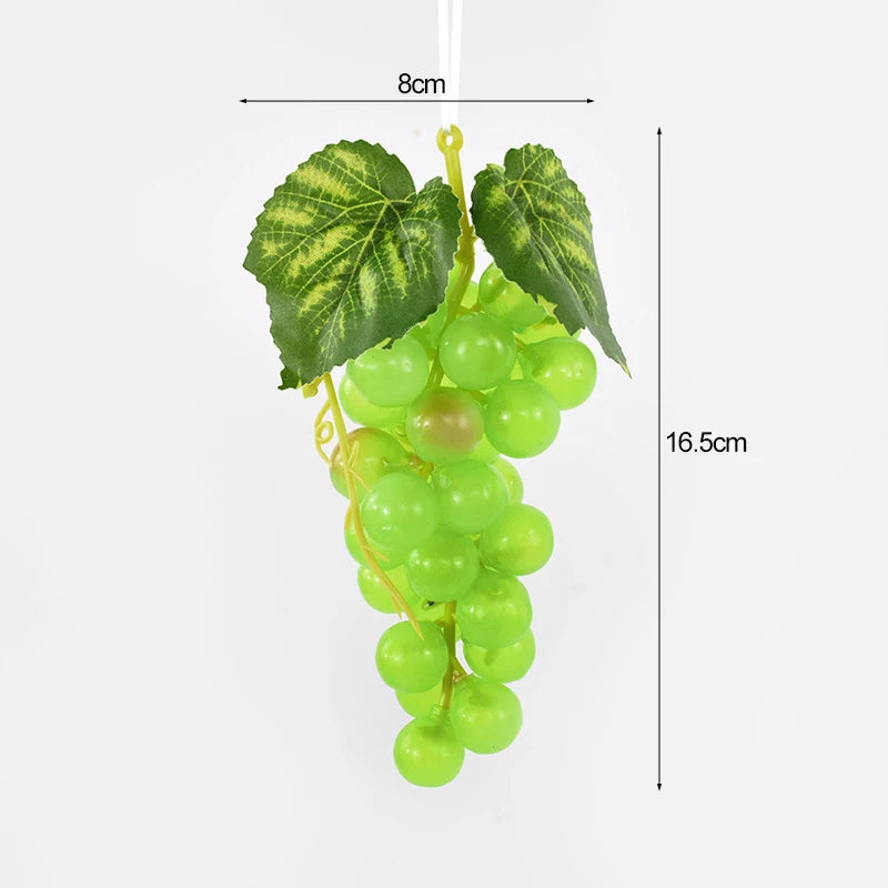 Artificial Grapes Bunches Simulation Fruits Grape Home Kitchen Wine Decoration