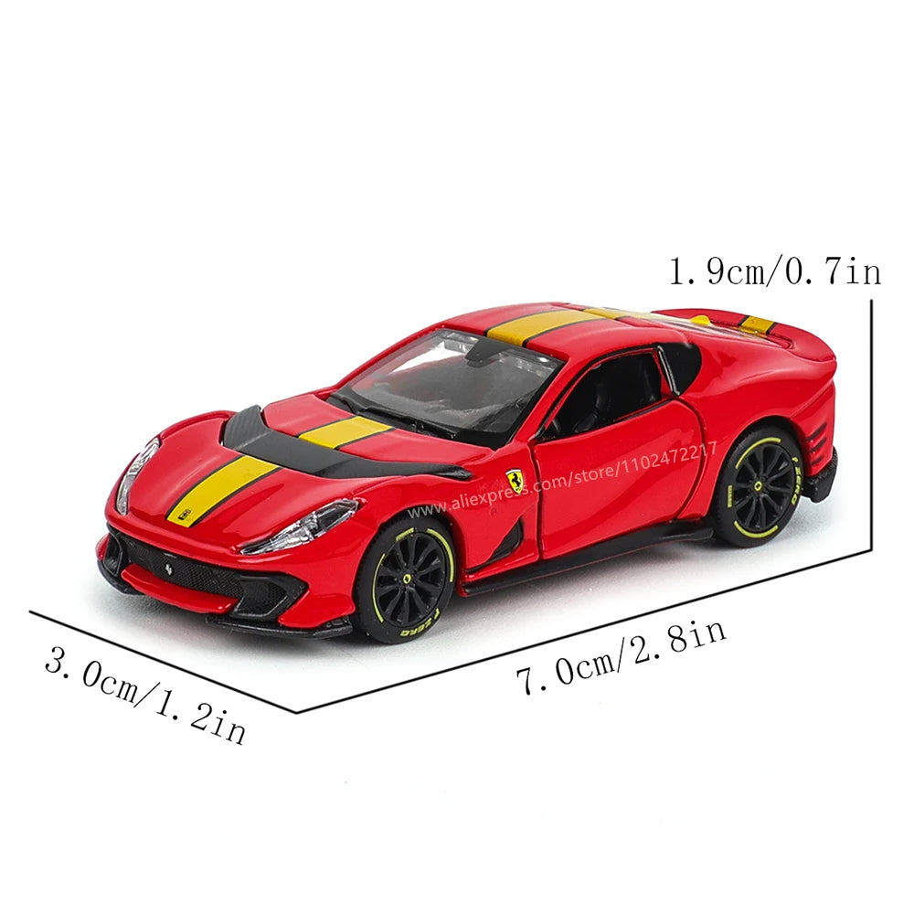 1:64 Scale Diecast Ferrari Car Model Collectible
