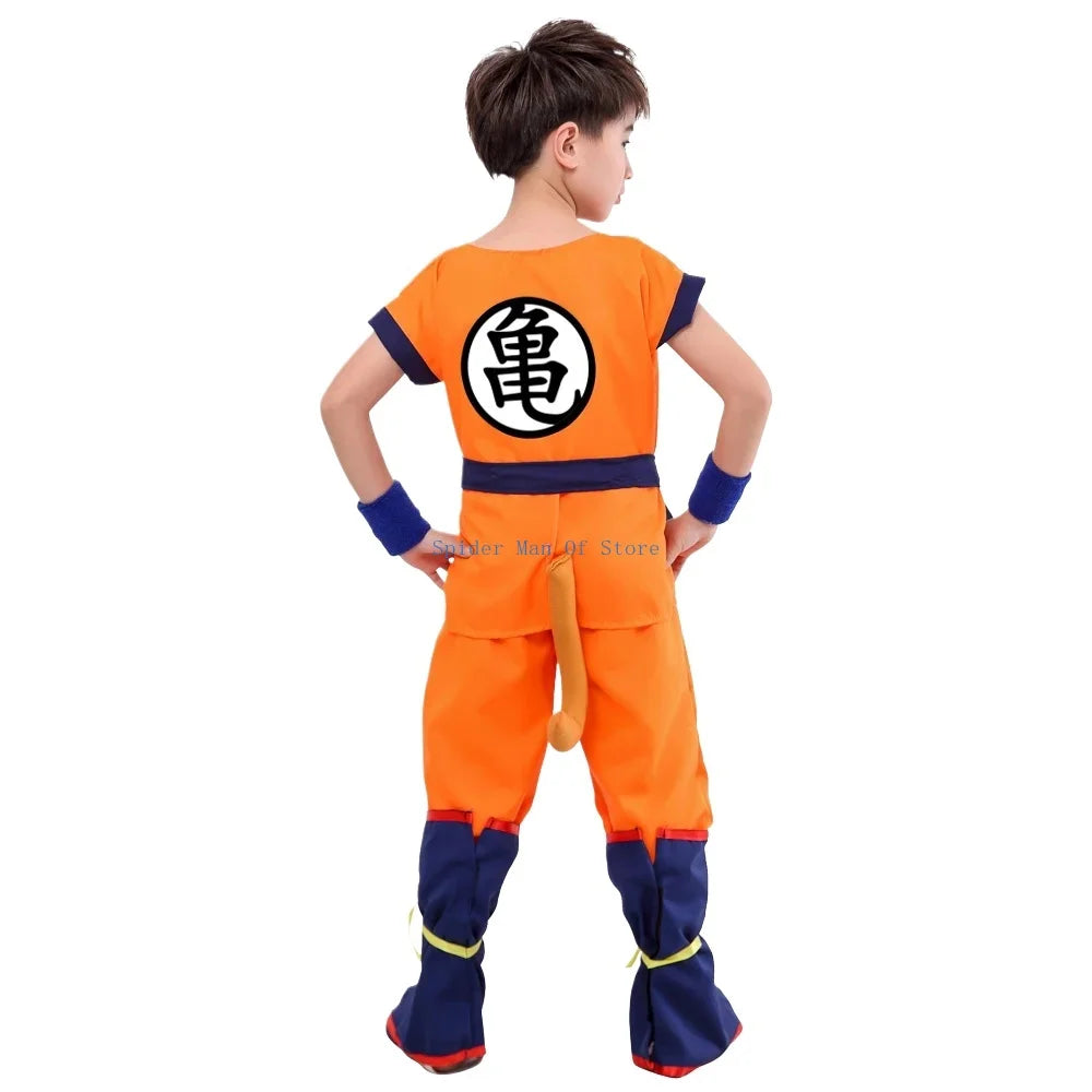 Adult Kids Son Goku Costume Anime Cosplay