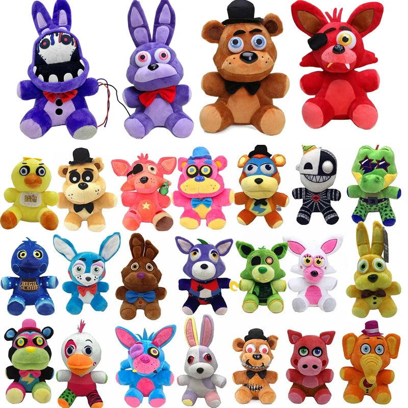 FNAF Five Nights Plush Toys Game Characters