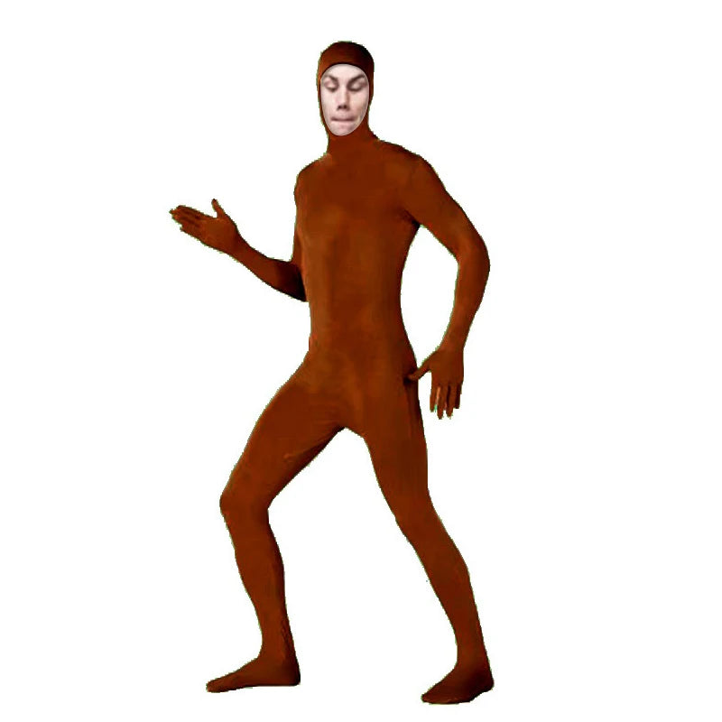 Zentai Invisible Jumpsuit Stretchy Cosplay Suit