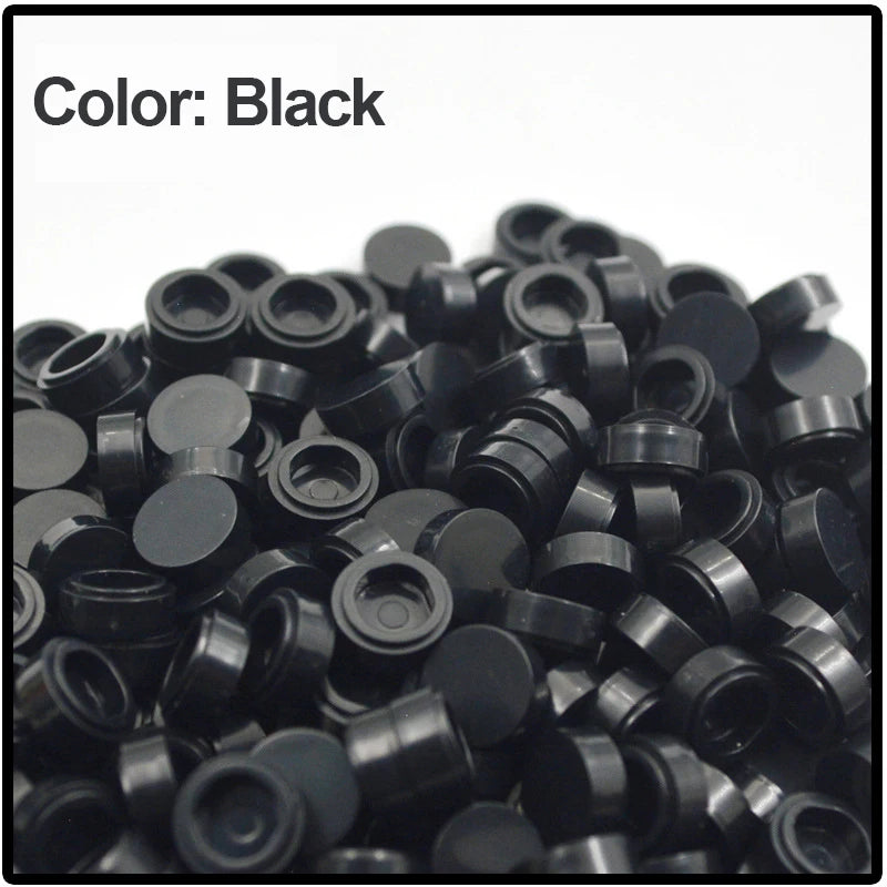 800PCS FLAT Tile 1x1 Dots Round Bricks 35381 98138 MOC DIY Building Blocks