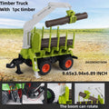 Large Scale Tractor Toys DIY Farmer Car Playset Toy Transport Trailer Engineering