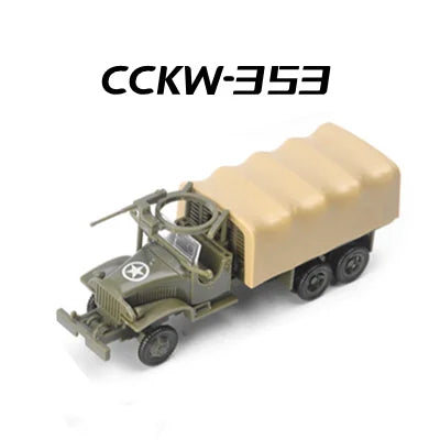 4D 1 72 Military Vehicles Assembly Puzzle Model Truck Tank Hummer War Machine