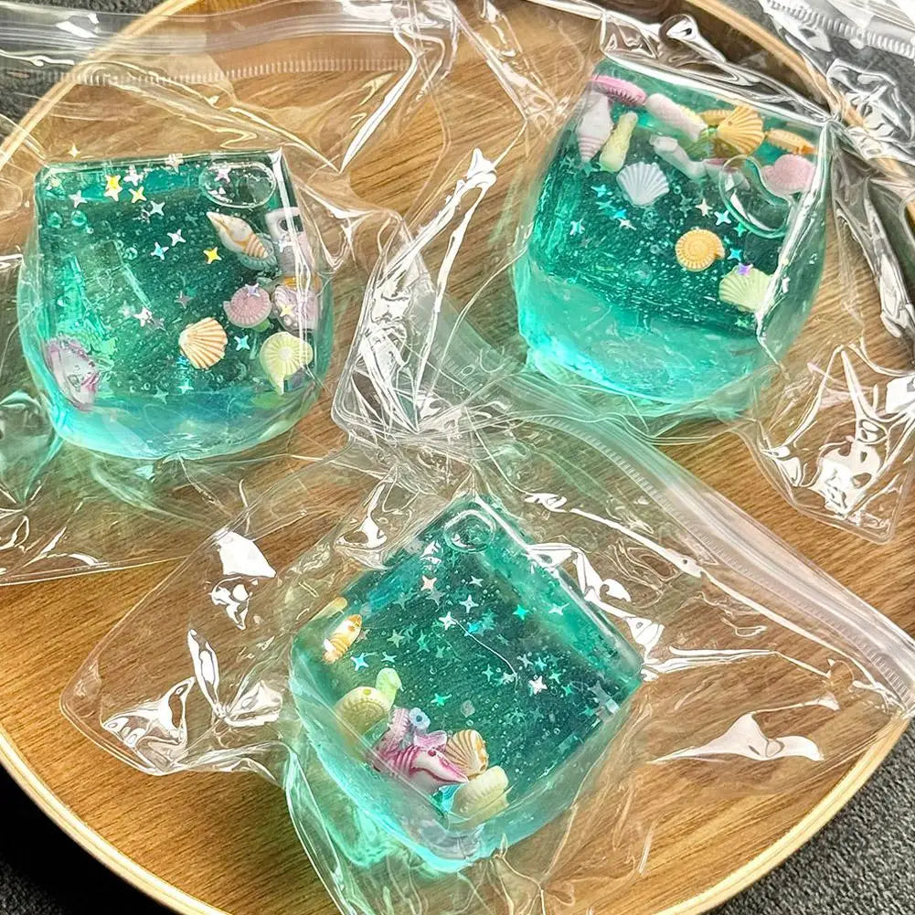 Ocean Block Squishy Stress Ball Sensory Toy