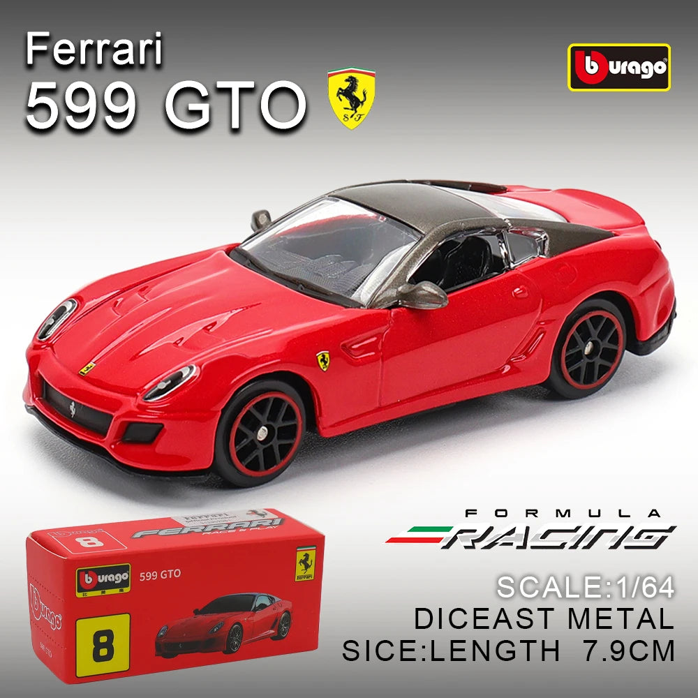 1:64 Scale Diecast Ferrari Car Model Collectible