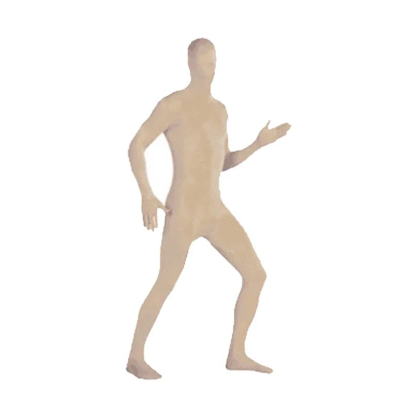 Zentai Invisible Jumpsuit Stretchy Cosplay Suit