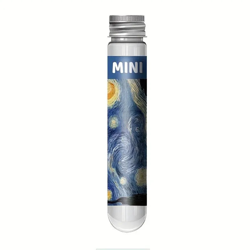 150pcs Test Tube Jigsaw Puzzle World Famous Painting Van Gogh Starry Night