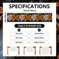 1Pcs Bohemian Halloween Theme Table Runner Decoration