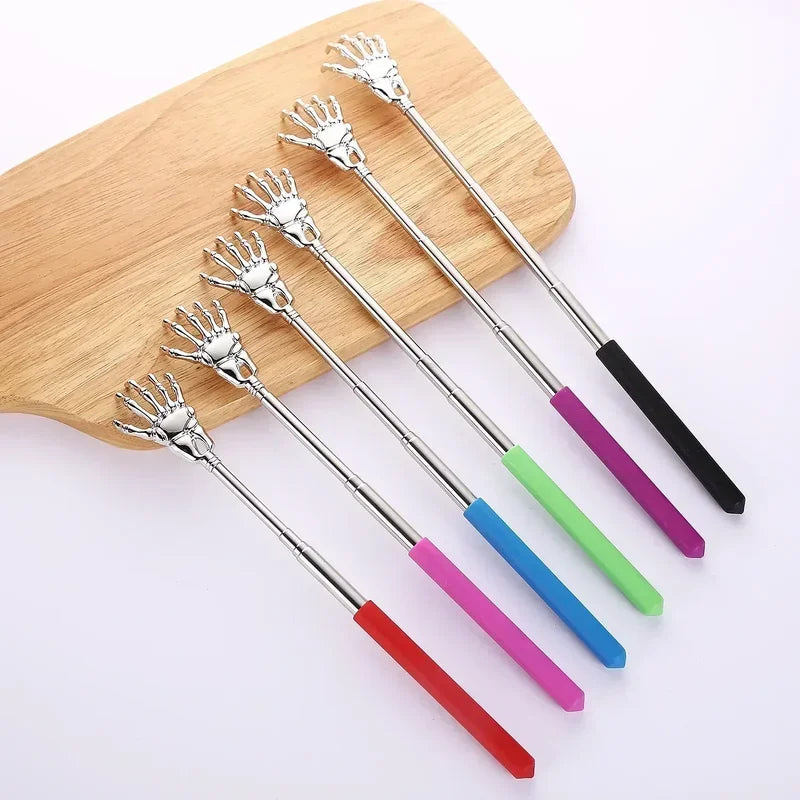 Ghost Hand Stainless Steel Telescopic Scratching Massager Scratcher Ornament