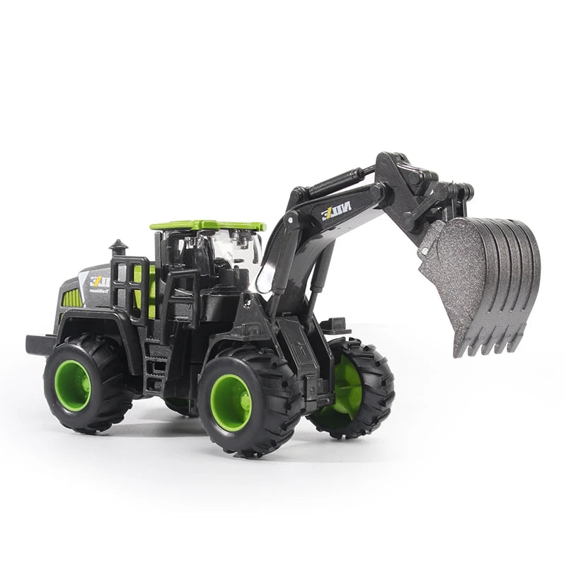 1 50 Model Car Bulldozer Truck Excavator Crane Forklift Construction Engineering