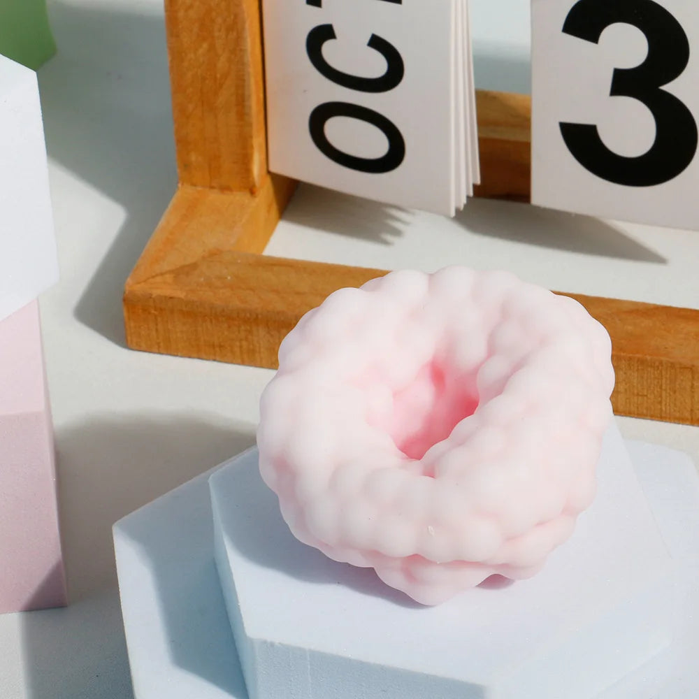 1pc Stress Relief Squeeze Ball Soft Slow Rise Squishy Focus Desk Relaxation