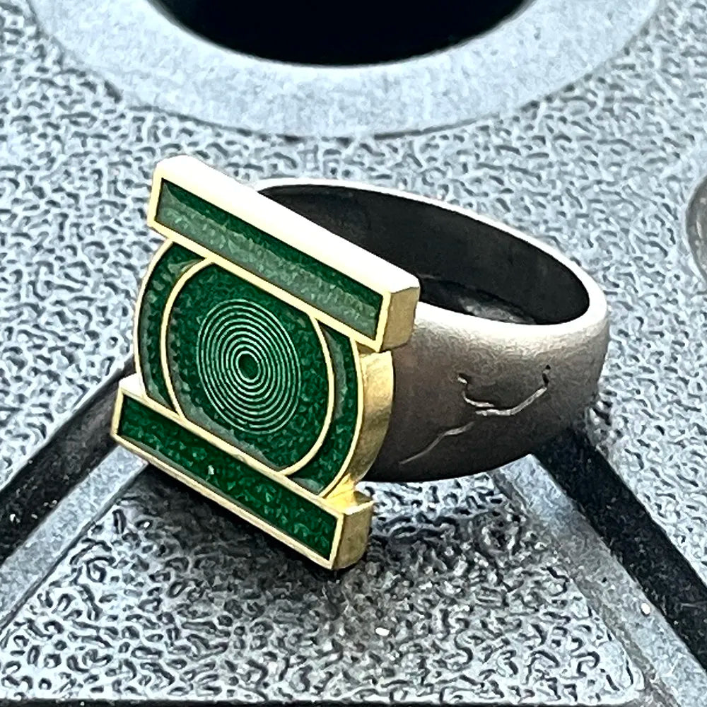 2026 Lanterns Green Lantern Corps Ring Metal Cosplay Dc Tv Series Official