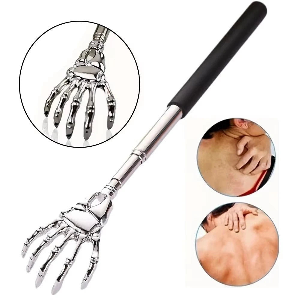 Ghost Hand Stainless Steel Telescopic Scratching Massager Scratcher Ornament