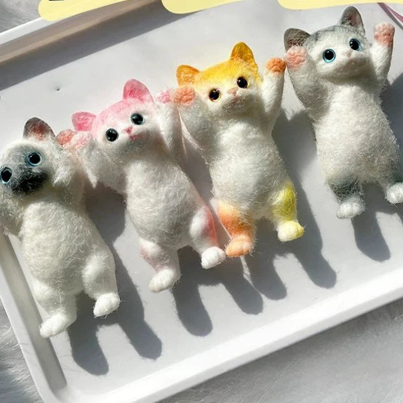 Simulated Cat Pinching Stress Relief Toy DIY