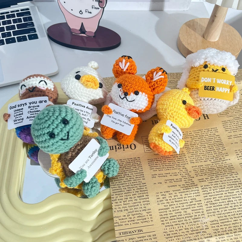 Crochet Positive Energy Doll Pocket Hug Halloween
