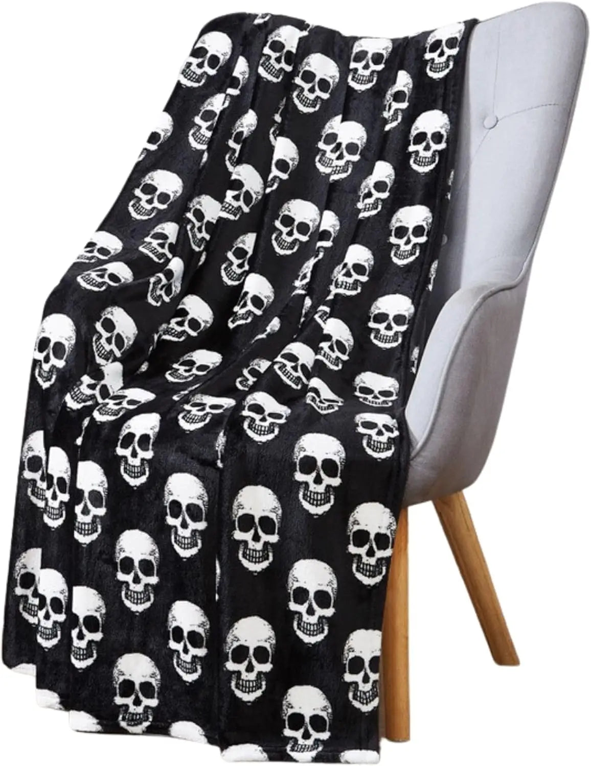 1PC Gifts Blanket Black Bats Printed Flannel Blanket Perfect Sofa Office Bed