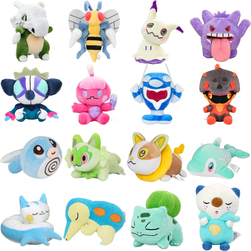 Pokemon Plush Toys Cubone Palafin Tinkatink Grafaiai