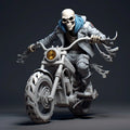 Cross-border New Products Halloween Skeleton Doll Resin Ornament Christmas