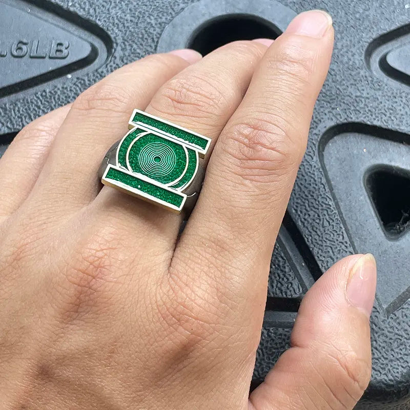 2026 Lanterns Green Lantern Corps Ring Metal Cosplay Dc Tv Series Official