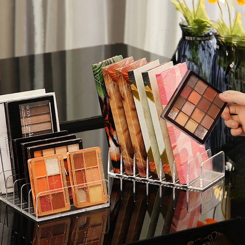7 Compartment Makeup Organizer Desktop Eye Shadow