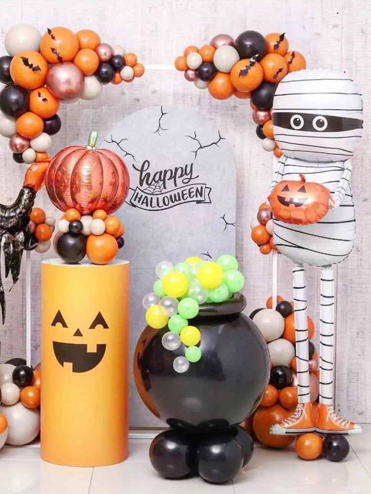 1pc Halloween Mummy balloon Pumpkin Halloween Decorations Trick Treat Party