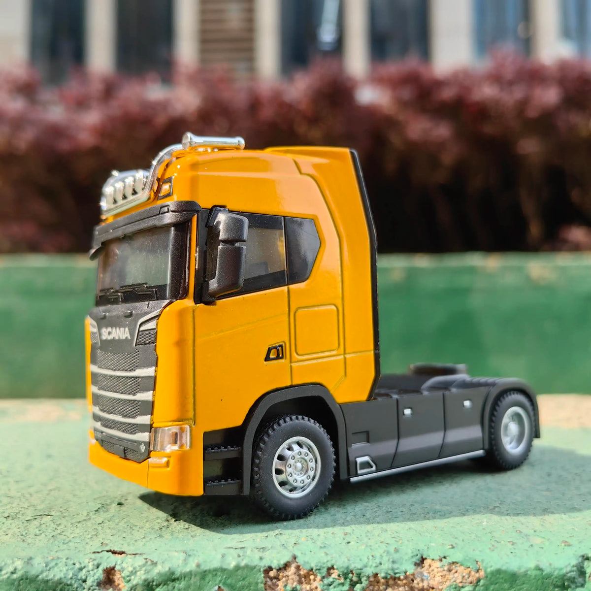 1 50 Alloy Diecast Truck Head Car Model Toys Simulation Engineering Transport
