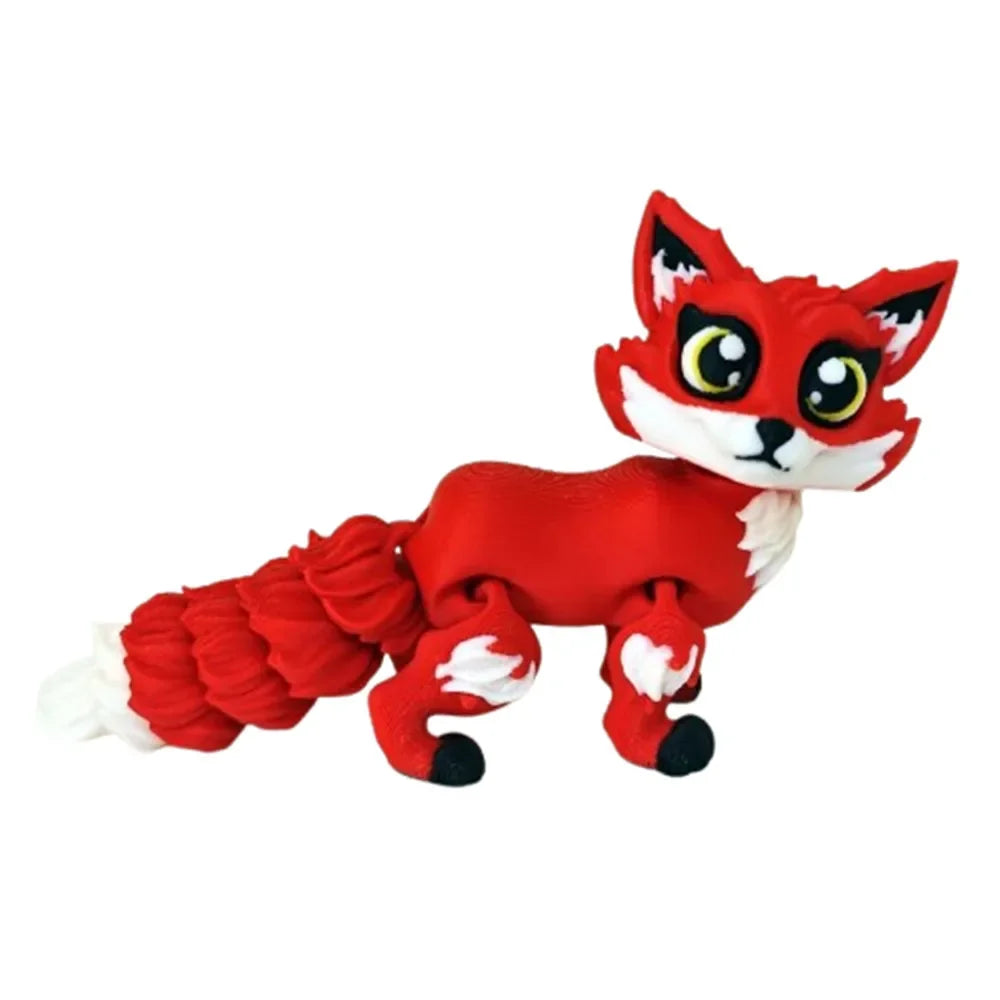 3D Printing Model Multiple Animal Appearance Multi-joint Movable Room Decoration