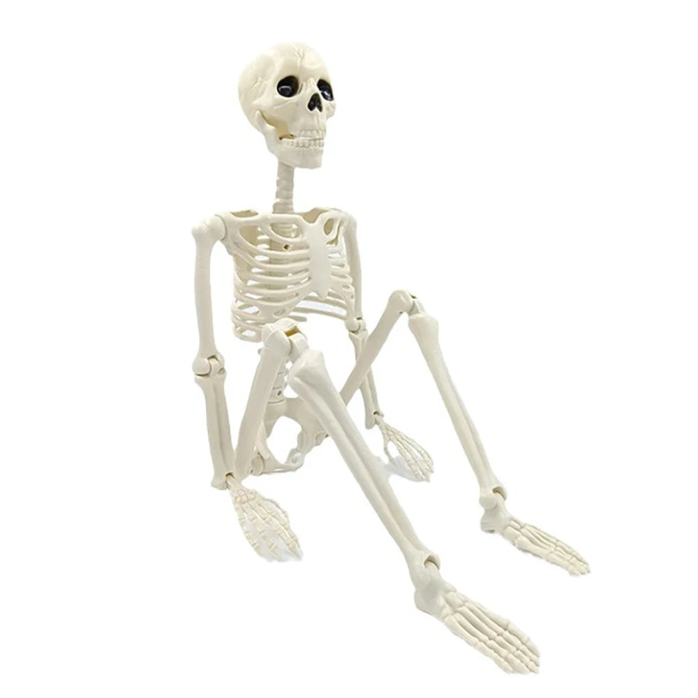 Halloween Decorations Skeleton Posable Statue