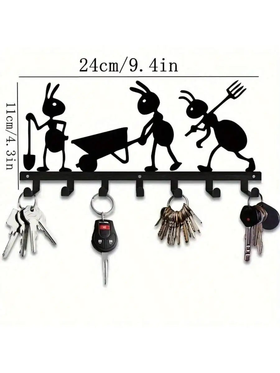 1pc Modern Metal Toilet Door Sign Stylish Thinking Room Wall Sculpture