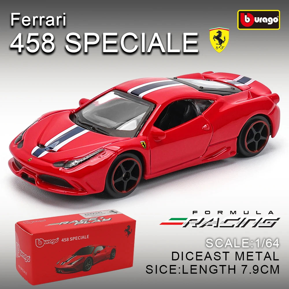 1:64 Scale Diecast Ferrari Car Model Collectible