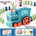 Domino Train Automatic Laying Electric Car Colorful