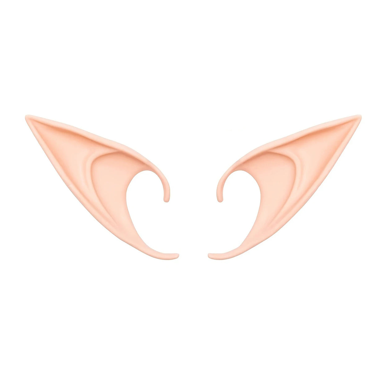 1pair Cosplay Fairy Elf Ears Soft Pointed Tips Anime Party Dress Up Costume