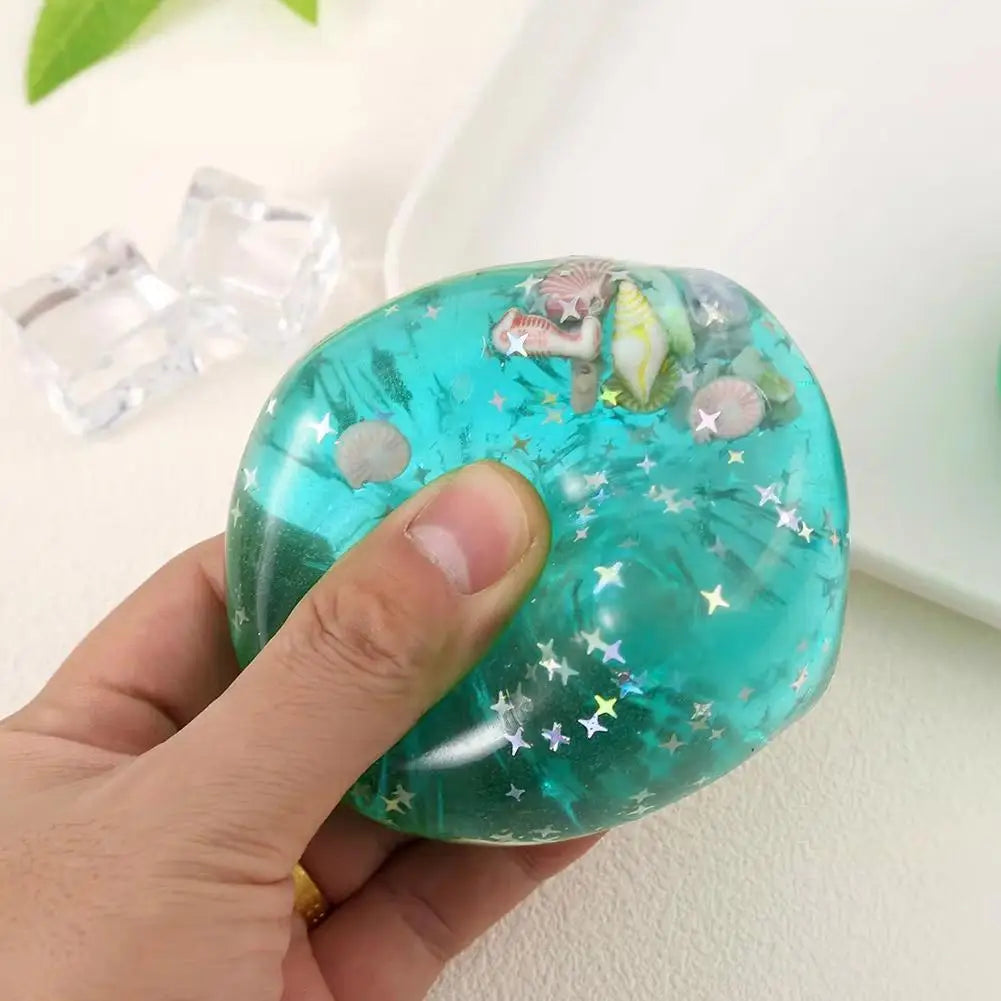 Ocean Block Squishy Stress Ball Sensory Toy