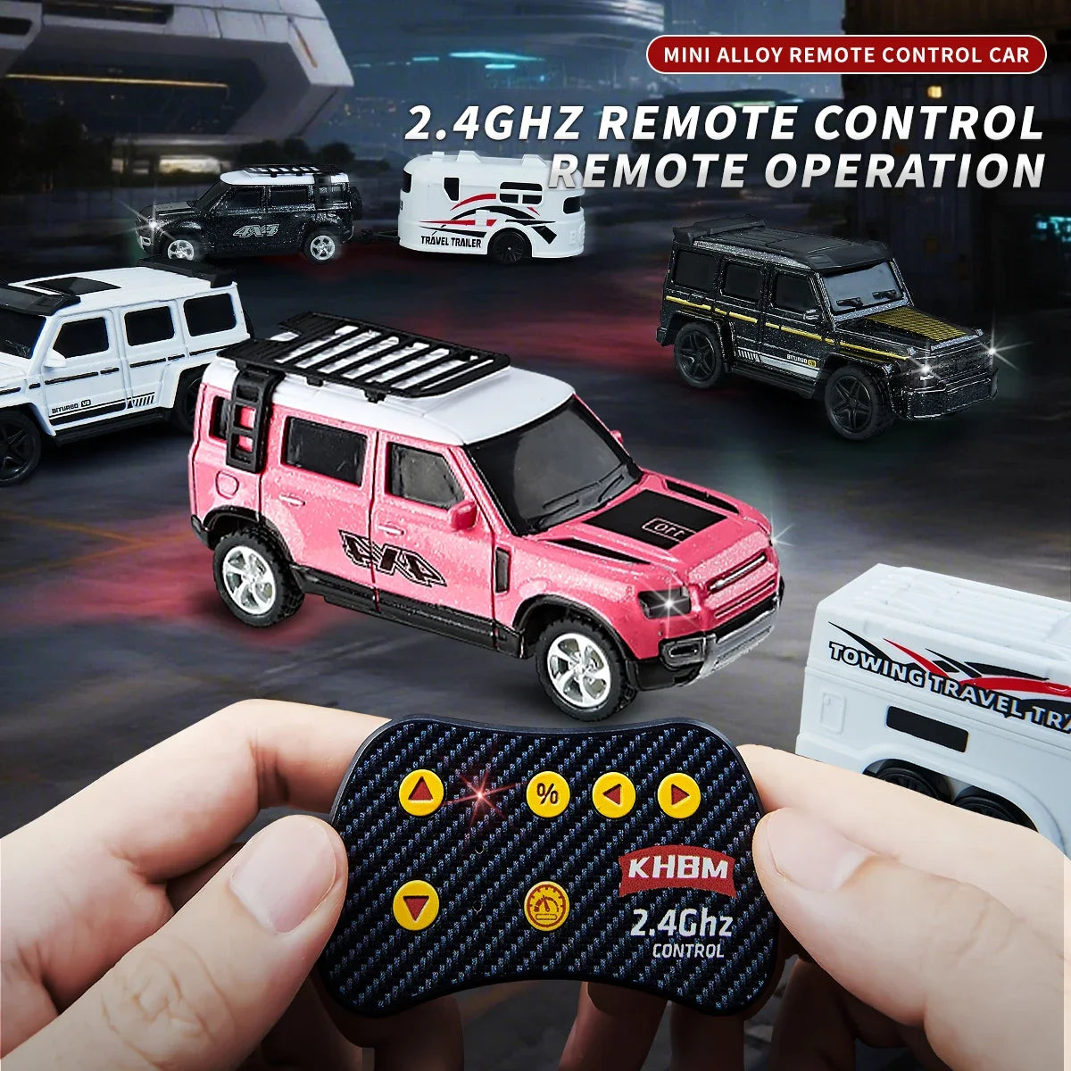 New RC Car MINI Alloy 1 64 Remote Control Car Convenient Carry 60 Minutes