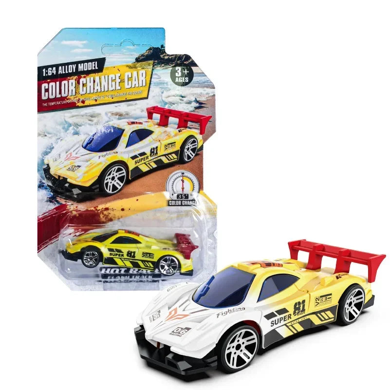 1:64 Magic Color Changing Racing Car Model