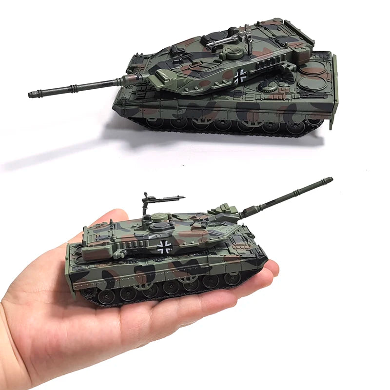 Assembly Military Series DIY Model Leopard 2A7 T-90 Merkava Main Battle Tank