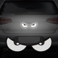 2pcs/Set Reflective Car Stickers Devil Eye Safety