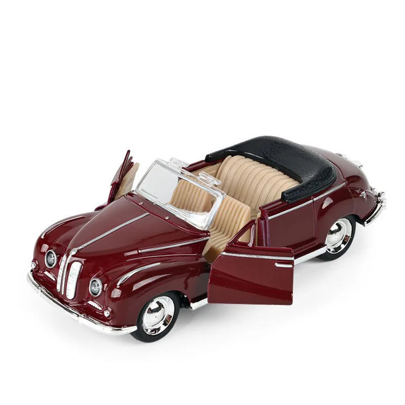 1:32 Alloy Classic Car Model Toy Car Ornaments Pull-Back Car Model