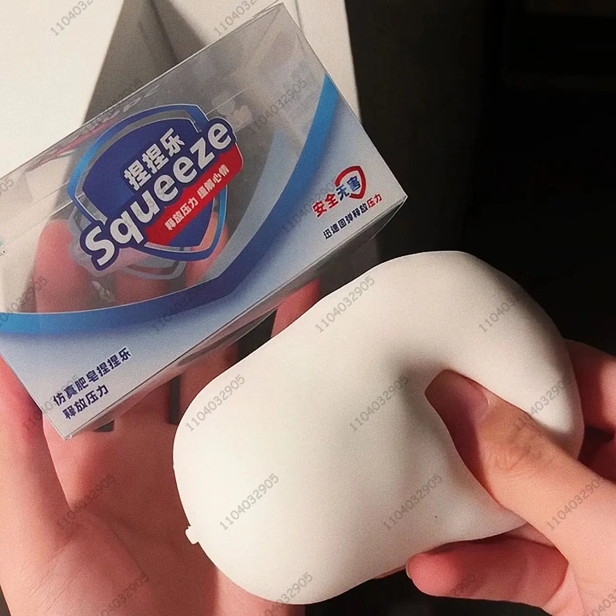 Soap Stress Ball Crunchy ASMR Squeeze Toy