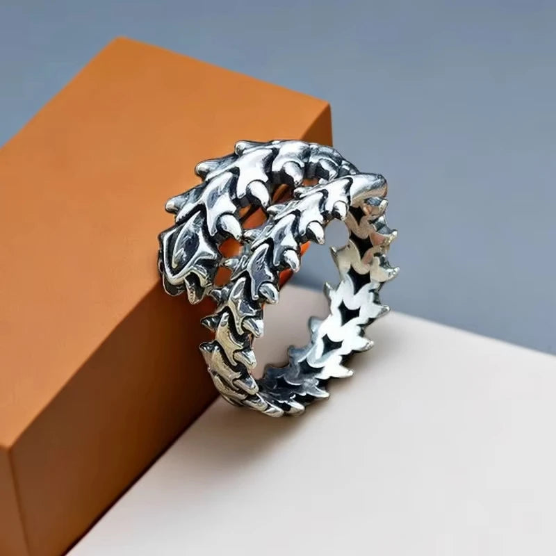 Anime Tokyo Ghoul Ring Kaneki Ken Adjustable Opening Unisex Punk Jewelry
