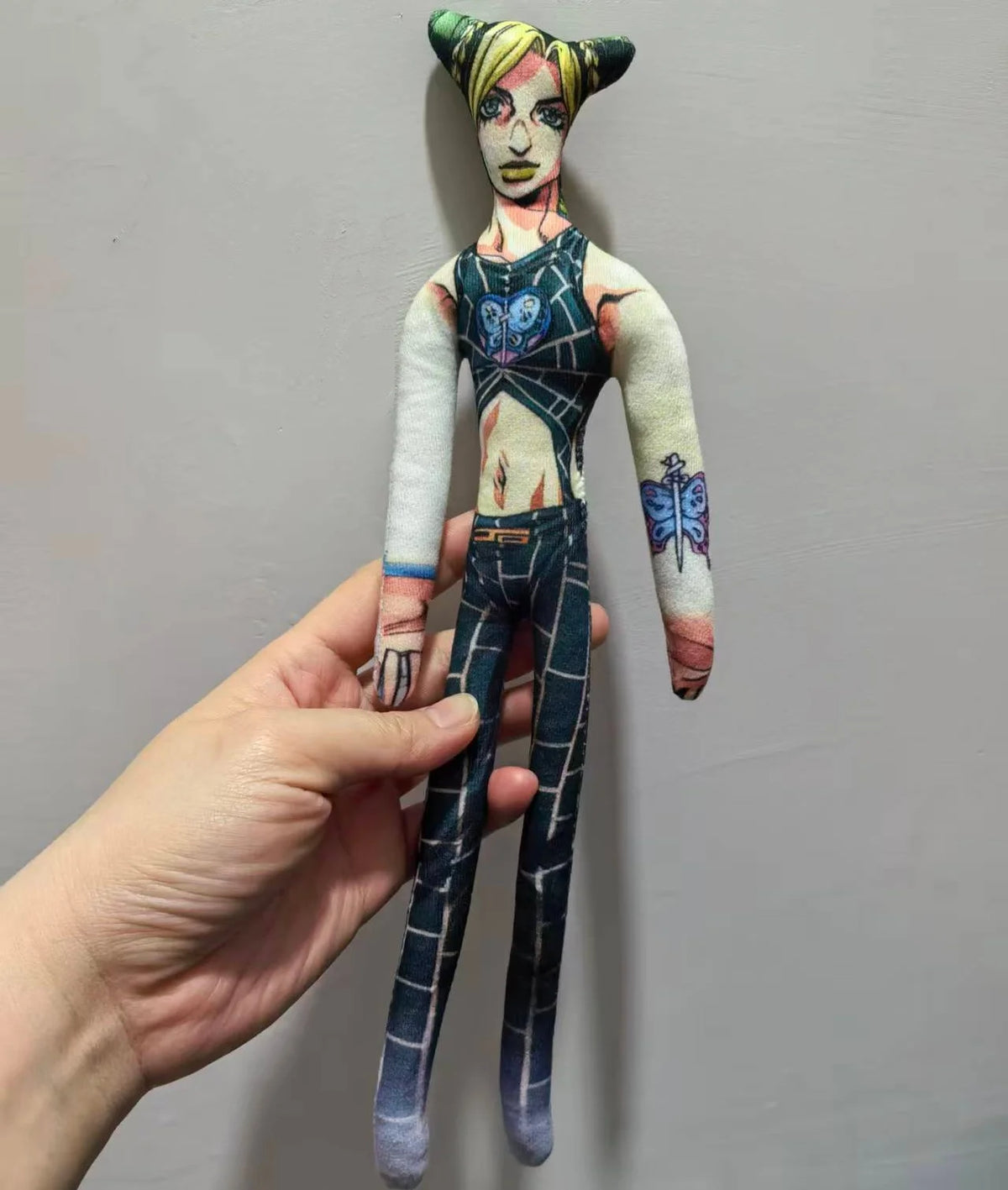 28cmJoJo Jotaro Kujo Joseph Joestar Gyro Zeppeli Johnny Joestar Stuffed Doll