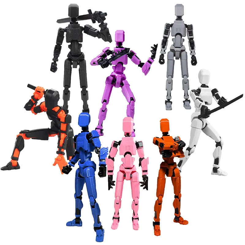 Action Doll Titan Multi Joint Mobile Transformation Robot Handheld T13 Action