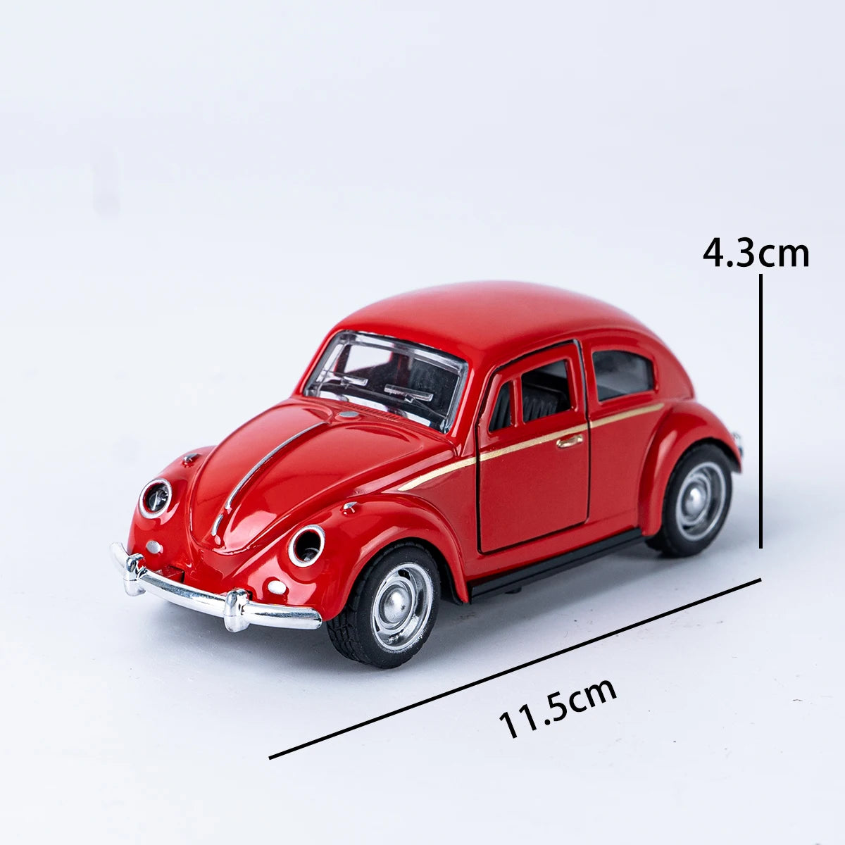 1:36 Scale Diecast Classic Beetle Car Model