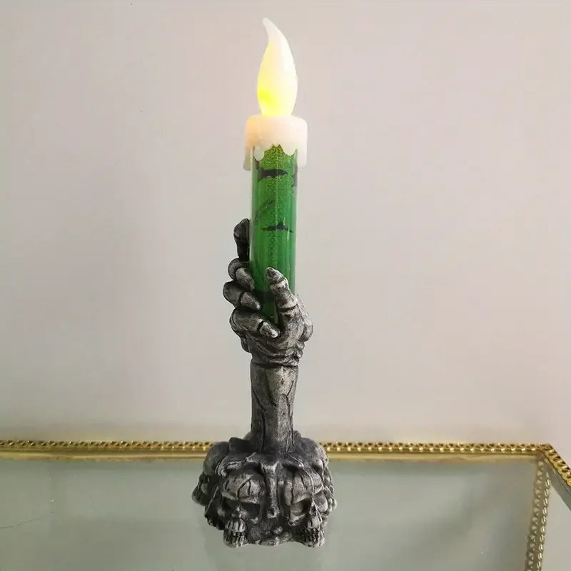 Halloween Led Candles Skeleton Ghost Hands LED