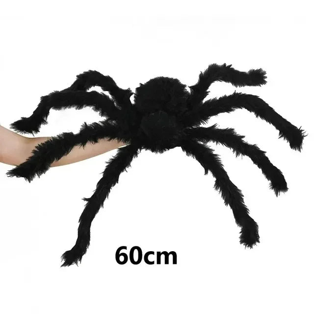 Halloween Big Plush Spider Oversized Soft Decoration