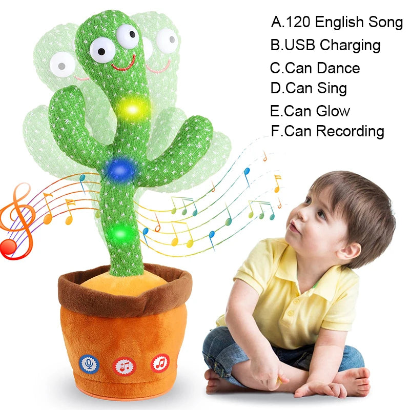 Dancing Cactus 120 Song Speaker Toy