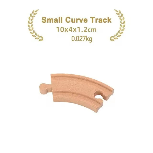 New Wooden Track Accessories Beech Wood Train