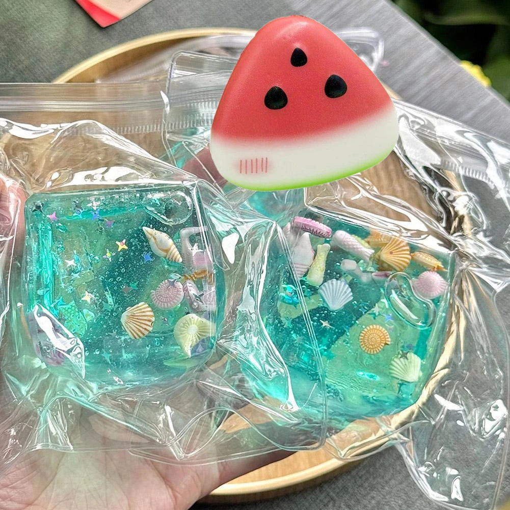 Ocean Block Squishy Stress Ball Sensory Toy