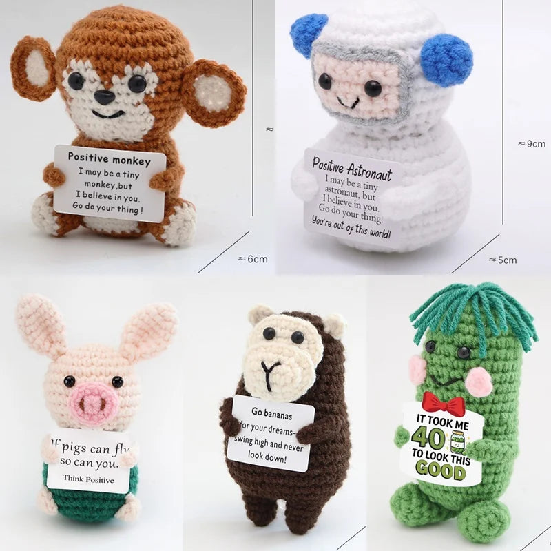 Crochet Positive Energy Doll Pocket Hug Halloween